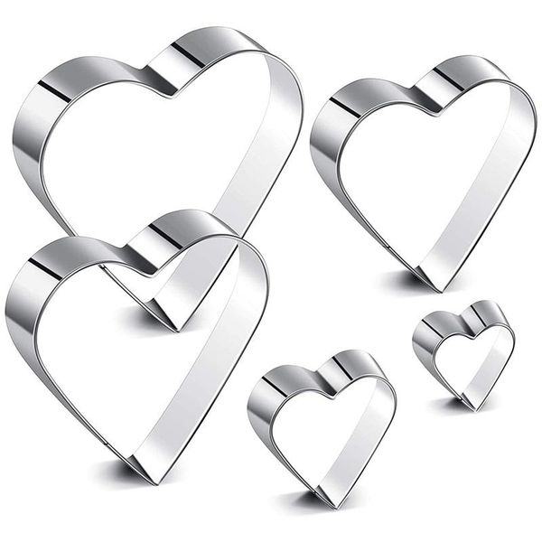 pieces heart shape cookie cutter set valentine stainless steel valentine's day present baking & pastry tools
pieces heart shape cookie cutter set valentine stainless steel valentine's day present baking & pastry tools