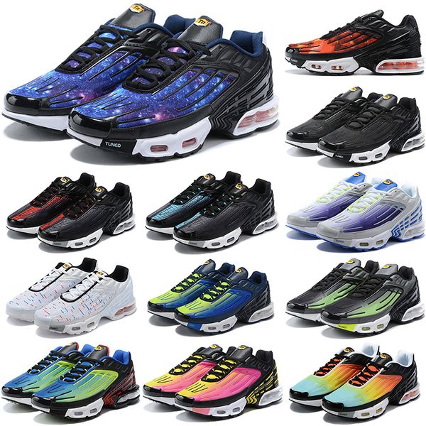 TN Plus 3 SE Running shoes men women parachute bred black white sunset hyper violet blue green USA Neon outdoor sneakers trainers sport size 36-45, White grey red 40-45
TN Plus 3 SE Running shoes men women parachute bred black white sunset hyper violet blue green USA Neon outdoor sneakers trainers sport size 36-45, White grey red 40-45