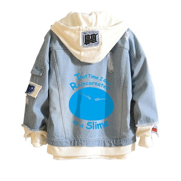 women's jackets that time i got reincarnated as a slime kawaii couple hoodies men demin jacket jeans streetwear anime windbreaker sweat, Black;brown
women's jackets that time i got reincarnated as a slime kawaii couple hoodies men demin jacket jeans streetwear anime windbreaker sweat, Black;brown