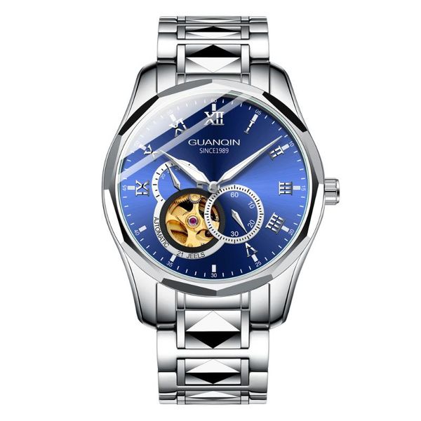 wristwatches 2021 guanqin gj16128 automatic watch waterproof and dust-proof four pointer hollow mechanical male, Slivery;brown
wristwatches 2021 guanqin gj16128 automatic watch waterproof and dust-proof four pointer hollow mechanical male, Slivery;brown