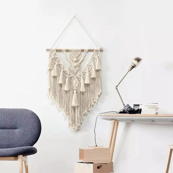 tapestries hand-woven pendant macrame wall hanging art woven tapestry bohemian crafts decoration gorgeous for home bedroom
tapestries hand-woven pendant macrame wall hanging art woven tapestry bohemian crafts decoration gorgeous for home bedroom