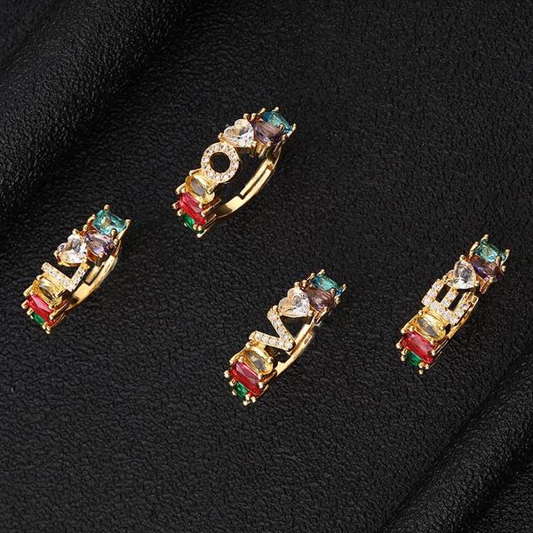 wedding rings gold adjustable a-z initial ring bohemian copper zircon rainbow letter for women girls party jewelry gift, Slivery;golden
wedding rings gold adjustable a-z initial ring bohemian copper zircon rainbow letter for women girls party jewelry gift, Slivery;golden