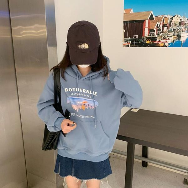 women's hoodies & sweatshirts 2colors 2021 autumn and winter korean style pictures plus velvet thick warm womens (f4579), Black
women's hoodies & sweatshirts 2colors 2021 autumn and winter korean style pictures plus velvet thick warm womens (f4579), Black