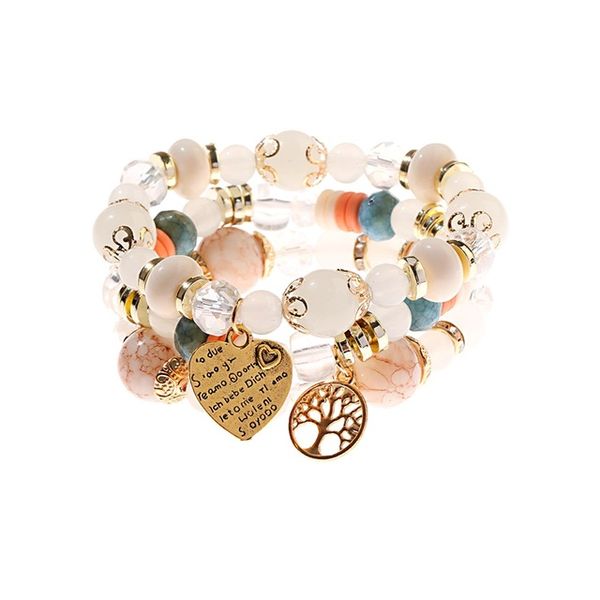 boho blue beaded bracelet set women's ethnic gold color tree pendant charm bracelets & bangles yoga friendship, Black
boho blue beaded bracelet set women's ethnic gold color tree pendant charm bracelets & bangles yoga friendship, Black