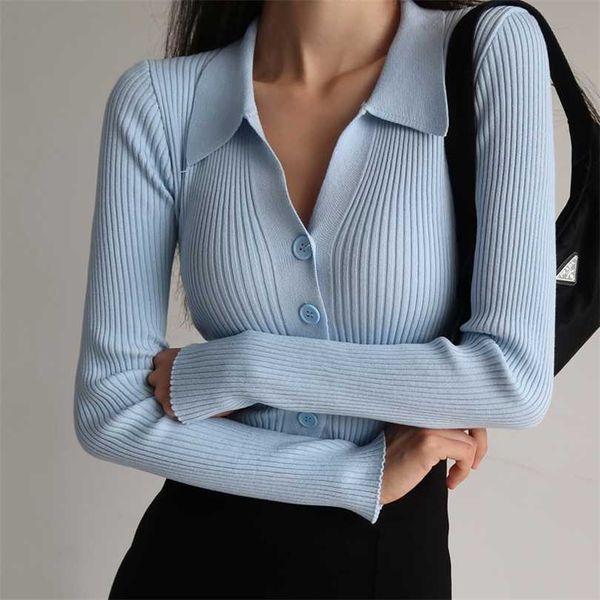 women lapel slim slimming ladies hollow buttons v neck long sleeve polo knit cardigan sweater 211018, White;black
women lapel slim slimming ladies hollow buttons v neck long sleeve polo knit cardigan sweater 211018, White;black