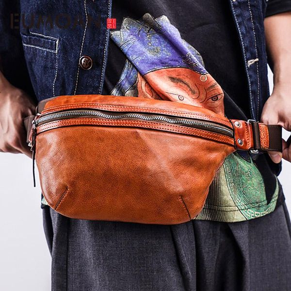 men's leather small waist packs retro casual soft chest bag oblique cross multifunctional shoulder bags
men's leather small waist packs retro casual soft chest bag oblique cross multifunctional shoulder bags