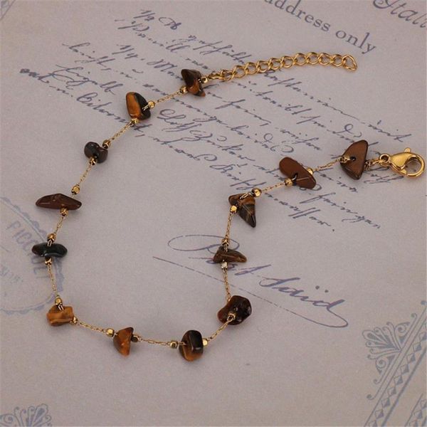 link, chain trendy exotic style wedding beach jewelry gift natural stone bracelet for women|girls, Black
link, chain trendy exotic style wedding beach jewelry gift natural stone bracelet for women|girls, Black