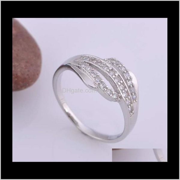 band rings jewelry drop delivery 2021 luxury austria crystal ring 925 sterling sier with full shining diamond leaf shape ejgvg, Silver
band rings jewelry drop delivery 2021 luxury austria crystal ring 925 sterling sier with full shining diamond leaf shape ejgvg, Silver