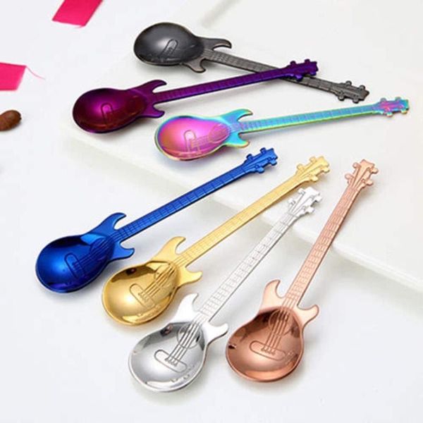 spoons 7 creative stainless steel coffee spoon guitar milk ice cream teaspoon accessory mini cute tableware
spoons 7 creative stainless steel coffee spoon guitar milk ice cream teaspoon accessory mini cute tableware
