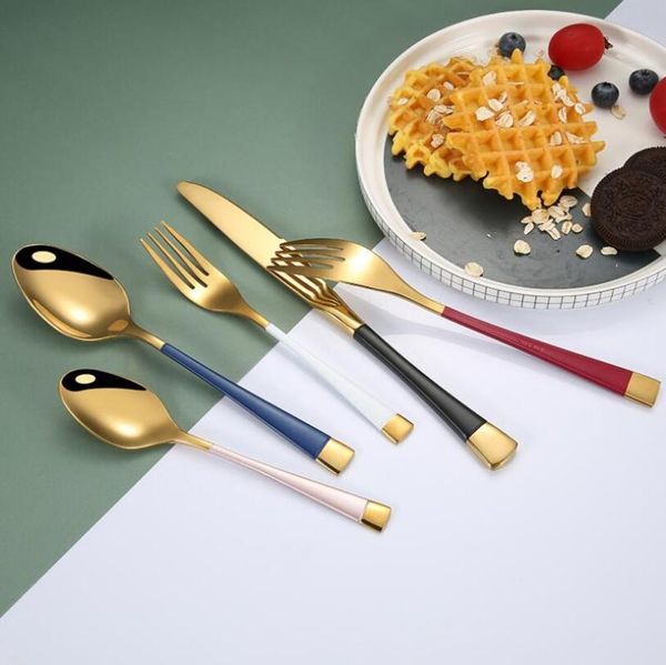 dinnerware sets 5pcs/set restaurant knife fork spoon set 304 stainless steel dessert coffee creative el cutlery
dinnerware sets 5pcs/set restaurant knife fork spoon set 304 stainless steel dessert coffee creative el cutlery