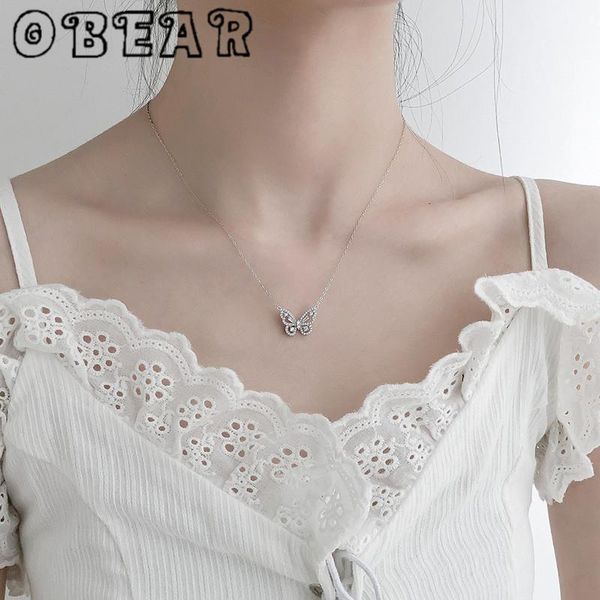 pendant necklaces obear silver plated simple elegant zircon butterfly for women valentine's day gift
pendant necklaces obear silver plated simple elegant zircon butterfly for women valentine's day gift