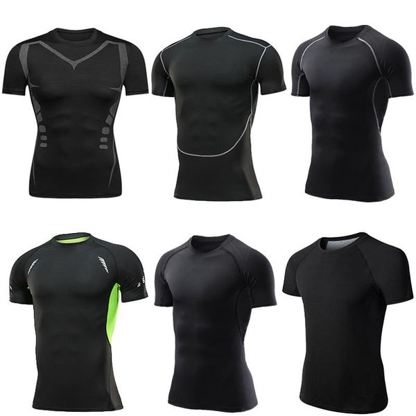 running jerseys men t-shirts fitness gym run quick drying short sleeve clothes tight elastic sports outdoor soccer shirts sportswear, Black;blue
running jerseys men t-shirts fitness gym run quick drying short sleeve clothes tight elastic sports outdoor soccer shirts sportswear, Black;blue