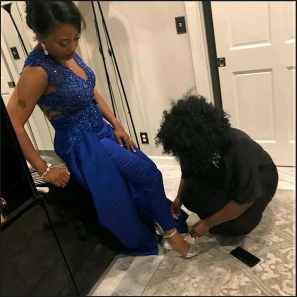 2022 royal blue jumpsuit dresses evening prom special occasion sheer cap sleeve v-neck lace beaded party dress womens, Black;red
2022 royal blue jumpsuit dresses evening prom special occasion sheer cap sleeve v-neck lace beaded party dress womens, Black;red