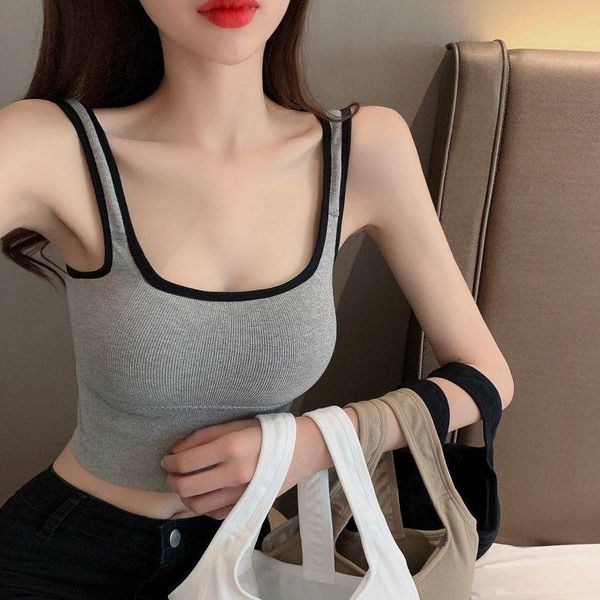 yoga outfit bras for women beautiful back sports underwear students without steel ring korean gathered camisole outer wear tank top
yoga outfit bras for women beautiful back sports underwear students without steel ring korean gathered camisole outer wear tank top