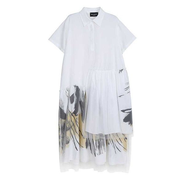 spring summer turn-down collar loose femme robe vintage print gauze patchwork women dresses casual fashion short sleeve vestidos 210525, Black;gray
spring summer turn-down collar loose femme robe vintage print gauze patchwork women dresses casual fashion short sleeve vestidos 210525, Black;gray