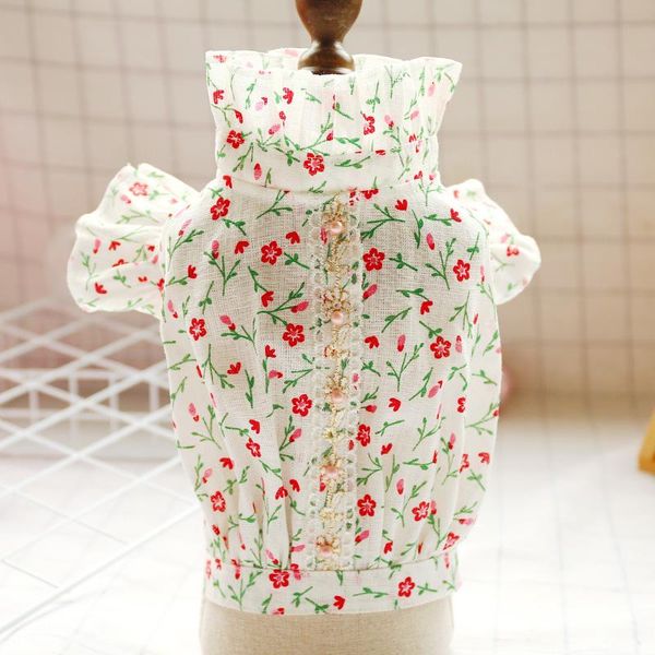 dog apparel dogs clothes pastoral style spring summer cotton litte floral shirt pet clothing for small bichon pug sweet puppy shirts
dog apparel dogs clothes pastoral style spring summer cotton litte floral shirt pet clothing for small bichon pug sweet puppy shirts