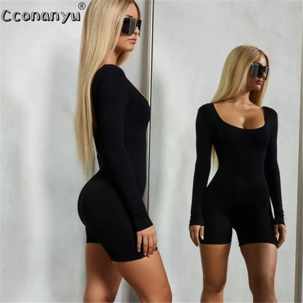 20112021 Spring Playsuit for Woman Sexy Long Sleeve Short Playsuit Bodysuit Women Jumpsuit Black White Women Jumpsuit
20112021 Spring Playsuit for Woman Sexy Long Sleeve Short Playsuit Bodysuit Women Jumpsuit Black White Women Jumpsuit