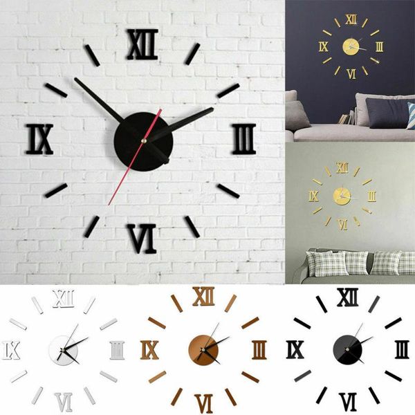 wall clocks modern diy number clock 3d mirror surface sticker home decor art giant watch with roman numerals big
wall clocks modern diy number clock 3d mirror surface sticker home decor art giant watch with roman numerals big