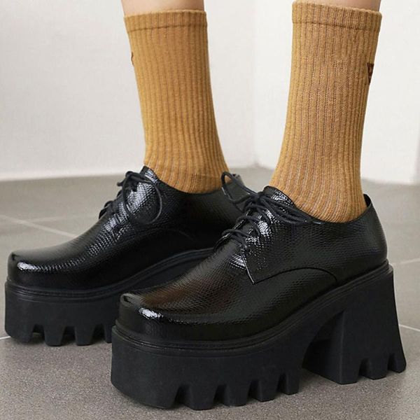brand ugly design platform skidproof chunky heels casual pumps gothic style cosplay shoes women dress, Black
brand ugly design platform skidproof chunky heels casual pumps gothic style cosplay shoes women dress, Black