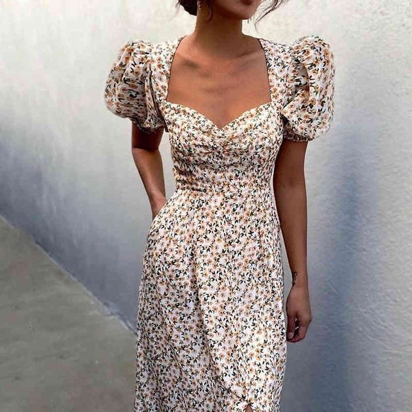 beach split dress for womens retro floral print puff sleeve waist mid-length dress summer v-neck midi long boho dress 210514, Black;gray
beach split dress for womens retro floral print puff sleeve waist mid-length dress summer v-neck midi long boho dress 210514, Black;gray