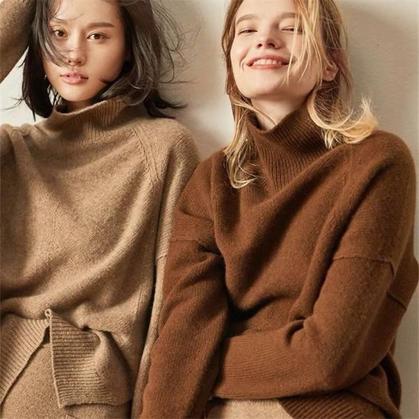 women's sweaters autumn winter sweater women turtleneck cashmere loose knitting pullover s plus size new npfd, White;black
women's sweaters autumn winter sweater women turtleneck cashmere loose knitting pullover s plus size new npfd, White;black
