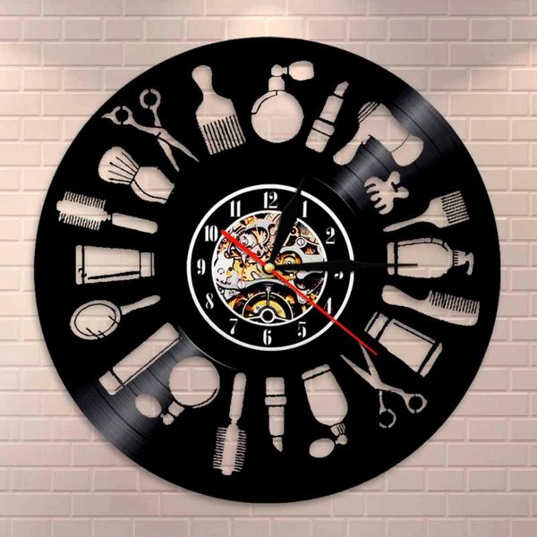wall clocks barber shop hair salon tools record clock accessories silent non ticking clockblack art retro home decor
wall clocks barber shop hair salon tools record clock accessories silent non ticking clockblack art retro home decor