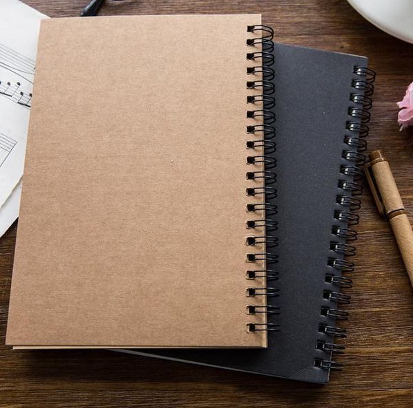 portable business kraft papers notepads black drawing sketch notebook spiral journal notebooks school office suppliers wholesale
portable business kraft papers notepads black drawing sketch notebook spiral journal notebooks school office suppliers wholesale