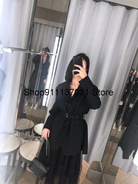 spring women wool belts blazer jacket ladies casual overcoat outerwear 2 color for female gdnz 3.03 women's suits & blazers, White;black
spring women wool belts blazer jacket ladies casual overcoat outerwear 2 color for female gdnz 3.03 women's suits & blazers, White;black