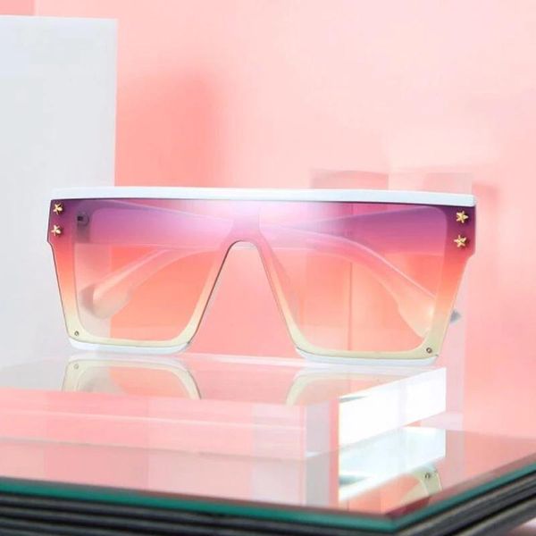 sunglasses 2021 square men and women retro color, White;black
sunglasses 2021 square men and women retro color, White;black