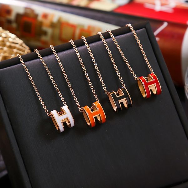 design jewelry new rose gold chain, japanese and korean fashion temperament, h-letter titanium steel necklace 4n3c, Silver
design jewelry new rose gold chain, japanese and korean fashion temperament, h-letter titanium steel necklace 4n3c, Silver