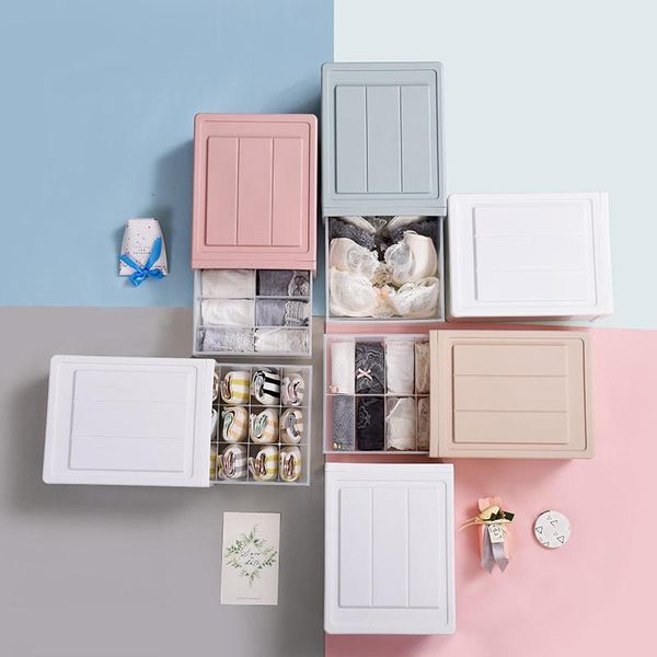storage drawers 1/10/15grid superimposed drawer type plastic underwear box japanese style bedroom wardrobe fashion organizers
storage drawers 1/10/15grid superimposed drawer type plastic underwear box japanese style bedroom wardrobe fashion organizers