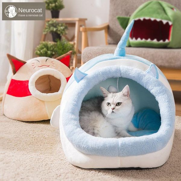 cat beds & furniture nest pet yurt cartoon villa four seasons universal semi-enclosed cage autumn and winter supplies
cat beds & furniture nest pet yurt cartoon villa four seasons universal semi-enclosed cage autumn and winter supplies