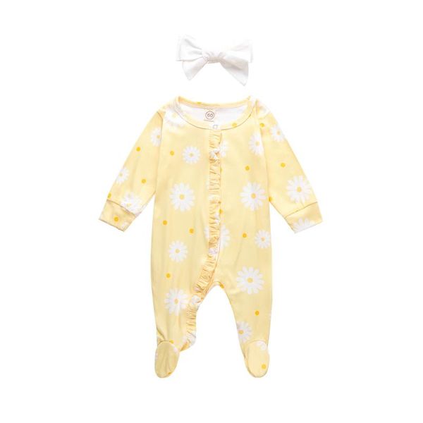 clothing sets opperiaya born baby girls 2-piece autumn casual lovely outfit set long sleeve daisy print jumpsuit bow headband, White
clothing sets opperiaya born baby girls 2-piece autumn casual lovely outfit set long sleeve daisy print jumpsuit bow headband, White