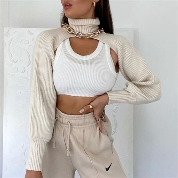 omen soild turtleneck short women sweater oversize fashion high street stayle ladies full sleeve chic female streetwear, White;black
omen soild turtleneck short women sweater oversize fashion high street stayle ladies full sleeve chic female streetwear, White;black