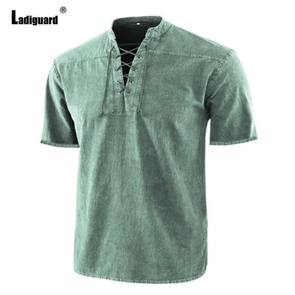 men's casual shirts plus size 3xl mens fashion shirt lace-up v-neck short sleeve linen blouses 2021 summer homme ropa pullovers, White;black
men's casual shirts plus size 3xl mens fashion shirt lace-up v-neck short sleeve linen blouses 2021 summer homme ropa pullovers, White;black