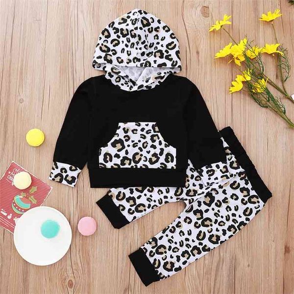 autumn children sets casual long sleeve hooded pocket t-shirt leopard pants 2pcs girls clothes 3m-3t 210629, White
autumn children sets casual long sleeve hooded pocket t-shirt leopard pants 2pcs girls clothes 3m-3t 210629, White