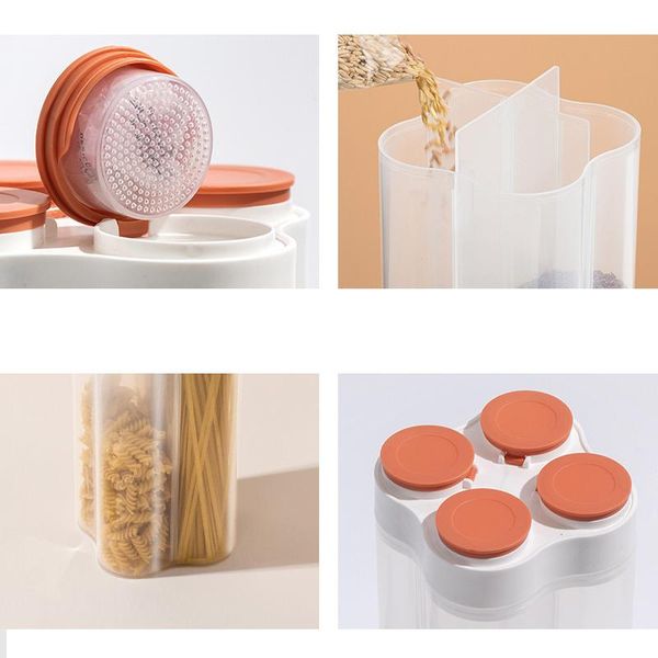 storage bottles & jars coarse grains sealed grain compartments for of dried goods beans box with desiccant
storage bottles & jars coarse grains sealed grain compartments for of dried goods beans box with desiccant