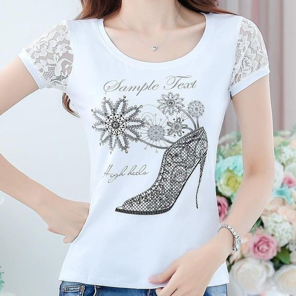 fashion t-shirt female rhinestone short-sleeved 2021 summer women's diamond tshirts femme white tees camisetas mujer
fashion t-shirt female rhinestone short-sleeved 2021 summer women's diamond tshirts femme white tees camisetas mujer