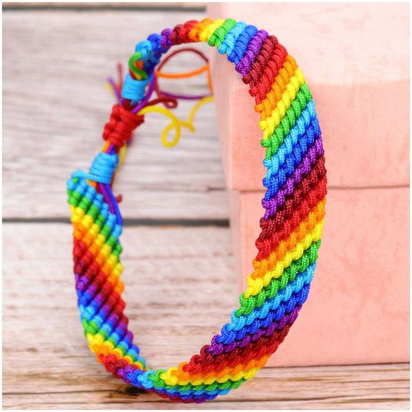 charm bracelets bohemia rope chain jewelry polyester line men's and women's colorful rainbow hand woven lovers bracelet wholesale, Golden;silver
charm bracelets bohemia rope chain jewelry polyester line men's and women's colorful rainbow hand woven lovers bracelet wholesale, Golden;silver