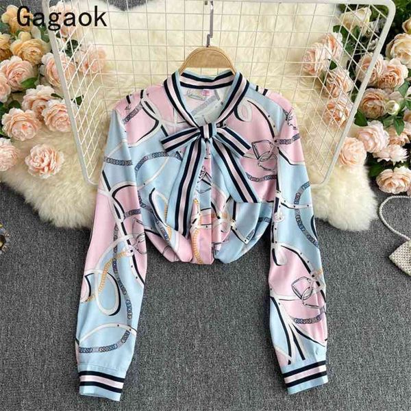 blouse women spring autumn streetwear print o-neck bow full loose shirts fashion casual wild and blouses 210531, White
blouse women spring autumn streetwear print o-neck bow full loose shirts fashion casual wild and blouses 210531, White