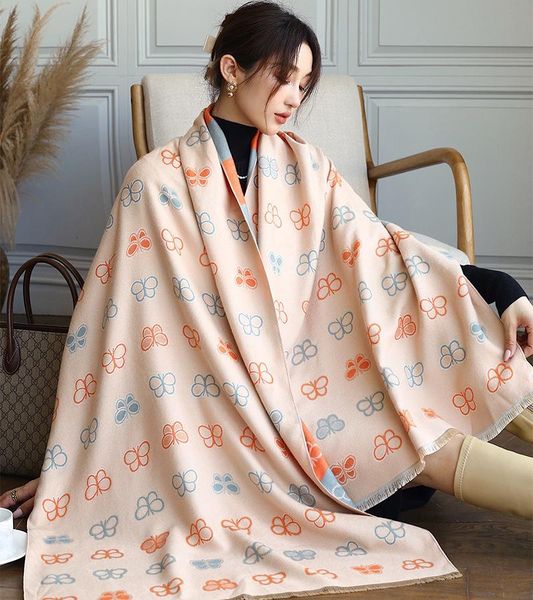 scarves winter butterfly print scarf women cashmere hijab warm thick doubel-sided shawl wrap with tassel foulard bufand 2021 echarpe, Blue;gray
scarves winter butterfly print scarf women cashmere hijab warm thick doubel-sided shawl wrap with tassel foulard bufand 2021 echarpe, Blue;gray