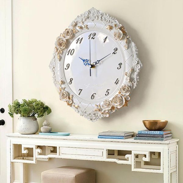 quiet rose flower craft kitchen office retro wall clock european style room el home decor restaurant resin bedroom clocks
quiet rose flower craft kitchen office retro wall clock european style room el home decor restaurant resin bedroom clocks