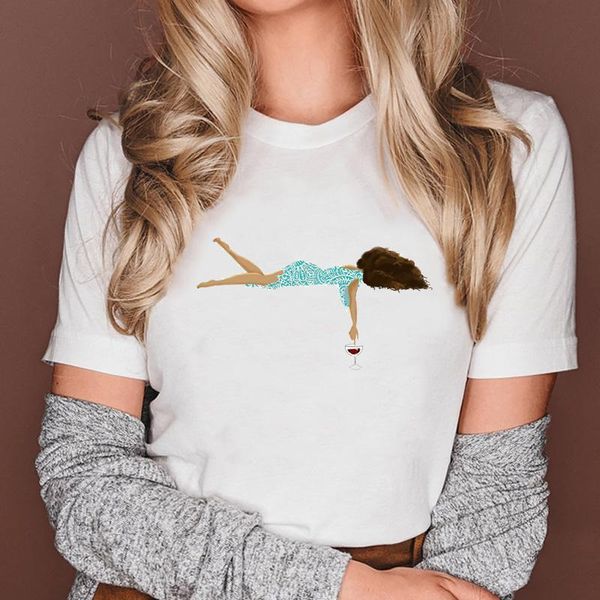 women's t-shirt women wine funny printing 2021 cute short sleeve fashion graphic female clothes cartoon lady tees tshirt print, White
women's t-shirt women wine funny printing 2021 cute short sleeve fashion graphic female clothes cartoon lady tees tshirt print, White