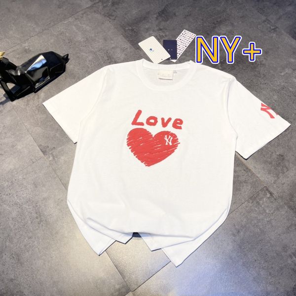 luxury design ny family summer t-shirt for lovers love three dimensional foam printing casual round neck short sleeve, White
luxury design ny family summer t-shirt for lovers love three dimensional foam printing casual round neck short sleeve, White