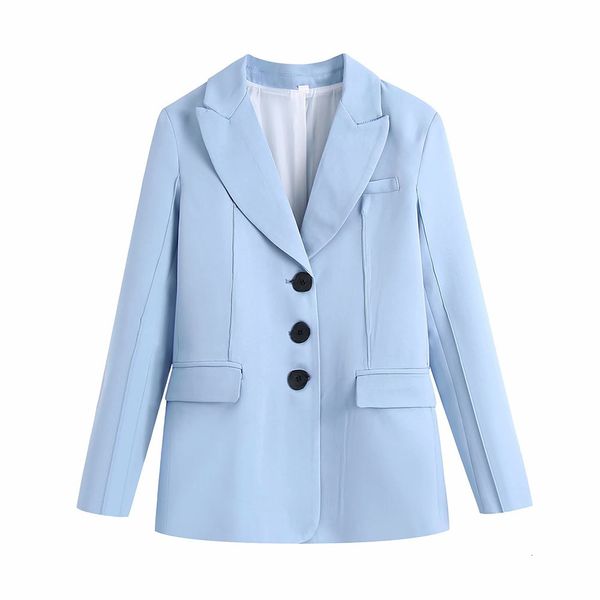 women's suits & blazers za female the office fashion wear unique breasted blazer vintage pocket long female sleeve outerwear chic dress, White;black
women's suits & blazers za female the office fashion wear unique breasted blazer vintage pocket long female sleeve outerwear chic dress, White;black
