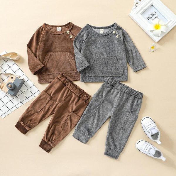clothing sets 0-24m born baby boy girl solid color long sleeve pullover pant trouser 2pcs spring autumn clothes set, White
clothing sets 0-24m born baby boy girl solid color long sleeve pullover pant trouser 2pcs spring autumn clothes set, White