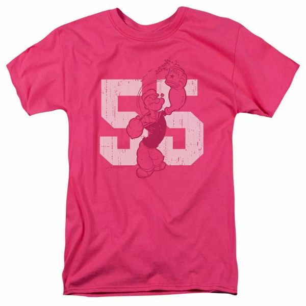 popeye 55 t shirt mens licensed olive oyl idw comics tee pink, White;black