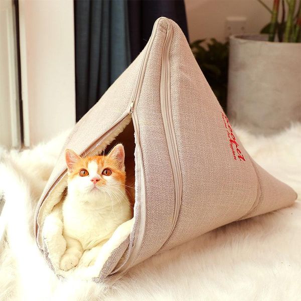 cat beds & furniture warm winter pet sleeping bag soft fleece solid color bed house litter nest products size s/m
cat beds & furniture warm winter pet sleeping bag soft fleece solid color bed house litter nest products size s/m