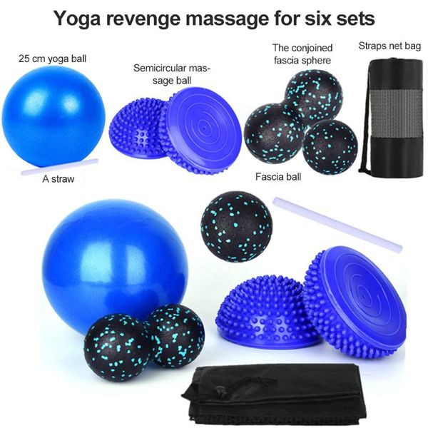 6pcs yoga supplies ball semicircular massage peanut and myofascial fitness equipment for home gym balls
6pcs yoga supplies ball semicircular massage peanut and myofascial fitness equipment for home gym balls