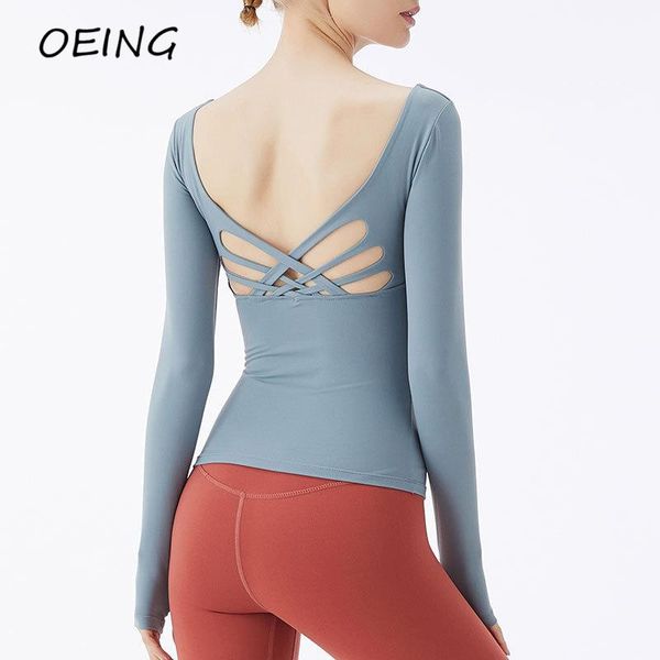 entgoing women long sleeve workout with underwear exercise yoga gym clothes open back shirts outfit
entgoing women long sleeve workout with underwear exercise yoga gym clothes open back shirts outfit